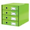 LEITZ Schubladenset Click&Store A4 6049-00-54 grün 4-Schubladen