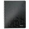 LEITZ Collegeblock WOW PP A5 4639-00-95 schwarz liniert
