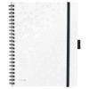LEITZ Spiralbuch WOW A4 4644-00-01 weiss