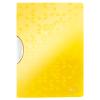 LEITZ Klemmhefter WOW ColorClip A4 4185-00-16 gelb 30 Blatt