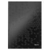 LEITZ Notizbuch WOW A4 4625-10-95 liniert, 90g schwarz