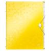 LEITZ Ordnungsmappe WOW PP A4 4634-00-16 gelb 12-teilig