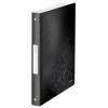 LEITZ Ringbuch WOW PP A4 4258-00-95 schwarz 25mm