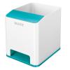LEITZ Sound Stifteköcher WOW 5363-10-51 weiss/eisblau