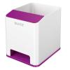 LEITZ Sound Stifteköcher WOW 5363-10-62 weiss/violett