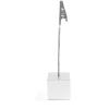 TRENDFORM Zettelhalter CUBE W26 silber