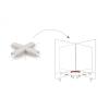 MAGNETOPLAN Top-Connector quad 1146095 weiss, für Infinity Wall