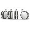 MAGNETOPLAN Ersatzteil Rollensatz 1146099 InfinityWall + Tool-Hub 4Stk.
