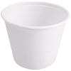 WEBSTAR Schüssel 11cm 41142 weiss, Bagasse, 425ml 50 Stück