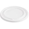 WEBSTAR Deckel zu Schüssel 11cm 41141 weiss, Bagasse 25 Stück