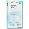 RIEFFEL SWITZERLAND Schlüsseletiketten 38x22mm KT 1000 SB/4 TRANSP transparent 4 Stück