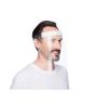 MAGNETOPLAN Gesichtsvisier rPET 25x32x75mm 1102501 weiss, transparent 5 Stück