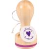 HEYDA Stempel handmade 3.2cm 211803001 Holz matt