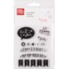 KNORR PRANDELL Stempelmotiv Clear Stamp 2118834005 Celebrate 15-teilig