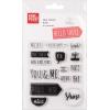 KNORR PRANDELL Stempelmotiv Clear Stamp 2118834008 Hello 17-teilig