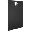SECURIT Kreidetafel WIFI FB-WIFI schwarz 38x25x0.3cm