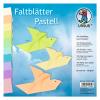 URSUS Faltblätter Origami 20×20cm 3155199 Pastell-Farben ass. 100 Blatt