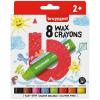 BRUYNZEEL Wachsmalkreide Kids 60131008 8 Farben