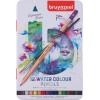 BRUYNZEEL Aquarellfarbstifte Expression 60313012 12 Farben Metalletui