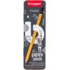 BRUYNZEEL Grafitbleistifte Burotek 60211006 Metalletui 6 Stück