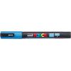 UNI-BALL Posca Marker 0.9-1.3mm PC-3ML L.BLU glitzer hellblau