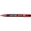UNI-BALL Posca Marker 0.9-1.3mm PC3-ML RED glitzer rot