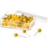 MAGNETOPLAN Pinwand-Nadeln 111165002 gelb, 6x19mm 100 Stück