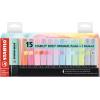STABILO BOSS Pastell 2-5mm 7015-02-5 Tischset 15 Stück