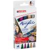EDDING Acrylmarker 5100 2-3mm 5100-E5-999 metallic, ass. 5 Stück