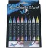 PENTEL Brushpen Dual Metallic XGFH-8 assortiert 8 Stück