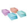 EXACOMPTA Briefablage Aquarel A4 13496D 3 Fächer, assortiert