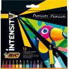 BIC Fineliner Intensity 0.7mm 977891 ass. 12 Stück