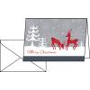 SIGEL Weihnachtskarten DS256 Red Deer 25 Stk.
