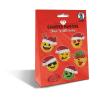 URSUS Diamond Sticker X-MAS Smiley 43500007 10x15 cm 2 Bogen