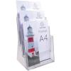 EXACOMPTA Prospekthalter A4 74158D transparent 155x237x339mm