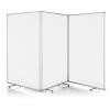 MAGNETOPLAN Raumteiler Mobil Large 1112051 transp., 3-teilig 3610x1800mm