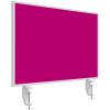 MAGNETOPLAN Tischtrennwand VarioPin 1108018 pink 800x500mm