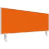 MAGNETOPLAN Tischtrennwand VarioPin 1116044 orange 1600x500mm