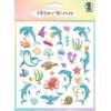 URSUS Glitzer-Sticker FUN Mot. 03 59540003F 136 Sticker