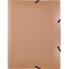KOLMA Gummizugmappe Bliss A4 11.078.10 bronze