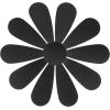 SECURIT Kreidetafel 3-D Flower W3D-FLOWER schwarz, 7 Stück 28x16.3x1cm