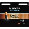 DURACELL Batterie Optimum 4-137714 AAA, LR03, 1.5V 8 Stück