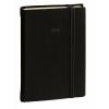 QUO-VADIS Agenda Silk DailyPocket 2026 617014Q 1T/1S schwarz ML 8,5x13cm