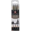 SAKURA Pigma Micron Set POXSDK3A 0,5/0,6/0,7mm 3 Stück