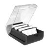 BIELLA Karteikartenbox Bunny A8 20885102U schwarz 10x6.2x19.5cm