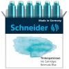 SCHNEIDER Tintenpatronen 166134 bermuda blue 6 Stk.