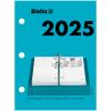 BIELLA Umlegeblock 2026 885700000026U 1T/1S grau/schwarz ML 8x10.8cm