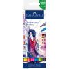 FABER-CASTELL Goldfaber Dual Marker 164606 6 couleurs, Etui