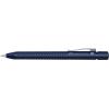 FABER-CASTELL Druckbleistift GRIP 2011 0.7mm 131263 klassik blau, Radierer