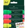 FABER-CASTELL Textmarker TL 48 254831 4 Farben